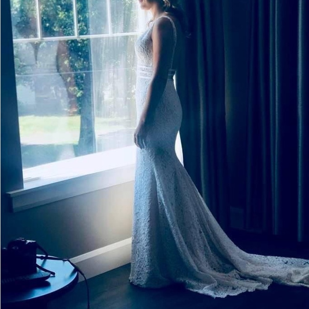 Classic & feminine wedding dress from Mikaella bridal